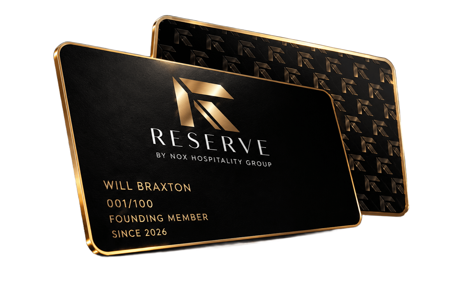Reserve Membership Cards
